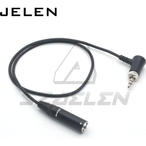 Ta3m 3pin male to 3.5 Audio elbow with lock, Use SOMMER SOD-14 audio cable
