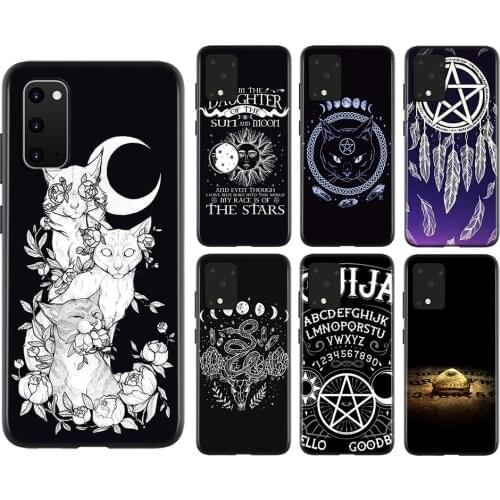 Moon Tarot Witch Ouija For Samsung Galaxy A01 A11 A12 A21 A21S A31 A41 A42 A51 A71 A32 A52 A72 A02S UW Phone Case