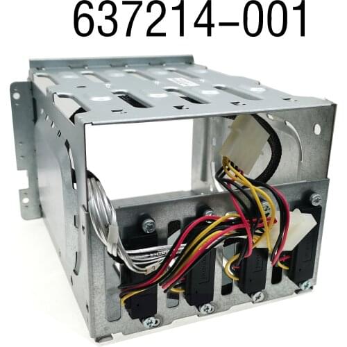 For HP ML110G7 server 4-bay hard drive cage / backplane 637214-001
