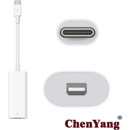 Chenyang USB-C Thunderbolt 3 Port to 40Gbps Thunderbolt 2 Adapter for 2016 Macbook Pro Display MC914 & Hard Disk