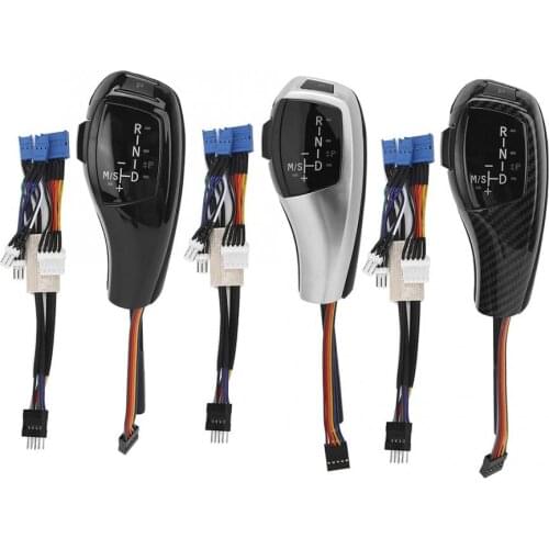 Electric LHD Automatic LED Gear Shift Knob Retrofit Kit Fits for E46 E60 E61 Refit for F30 Style accessories