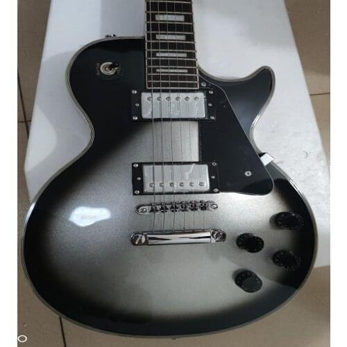 Electric guitar, black gradient customization, decorative belt, Adam Jones, silver hardware, free transportation