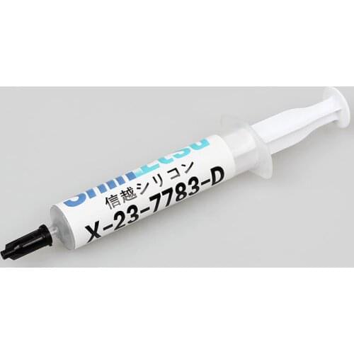 Japan Shin-Etsu X-23-7783D silver-containing LED thermal grease computer notebook CPU cooling silicone paste