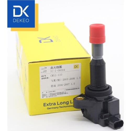 DEKEO Ignition Coils For Honda Fit (GD) 1.5L L15A1 Fit (GD) 1.5L L15A1 city 1.5L L15A1 CM11-110