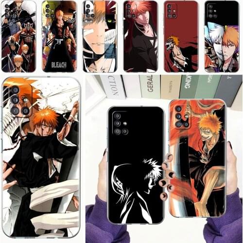 Soft Phone Case For Samsung Galaxy A51 A21s A71 A12 A31 A52 A41 A32 A02s A11 A72 A42 Clear Back Cover Funda Anime Bleach Shell
