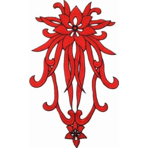 50pcs/Lot Embroidery Patches Letters Clothing Decoration Accessories Flower Diy Iron Heat Transfer Applique Iron on Patches