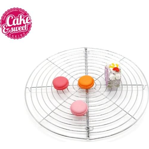 Stainless Steel Foldable Nonstick Cooling Rack Biscuit Cookie Pie Bread CakeCooling Grid Kitchen Baking Tray Hot Sale