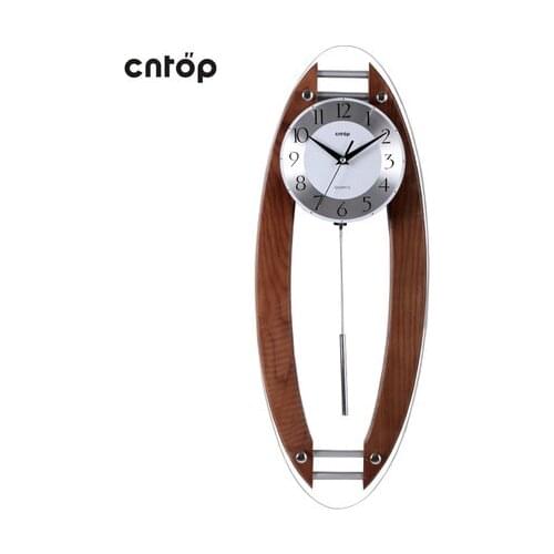 Genuine high quality minimalist fashion creative gift wood living room wall clock modern design office wall clock free shipping