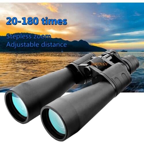 Professional 20-180X100 binoculars wide-angle long-distance binoculars night vision zoom powerful high-definition binoculars