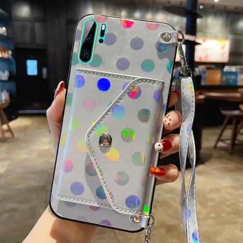 Strap Wallet case for Huawei P30 Pro Case Leather Chain Phone Back Cover On for Huawei P30 Pro VOG-L29 P 30 Lite coque bumper