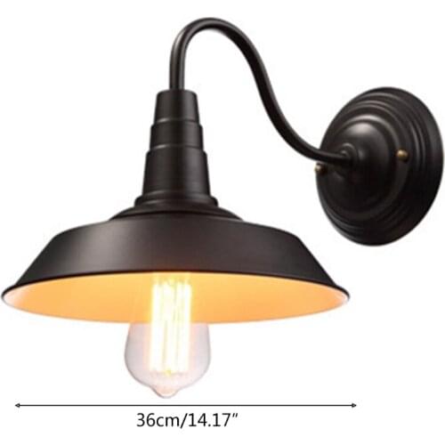 Retro Industrial Wall Mount Lamp Outdoor Barn Garage Vintage Fixture Night Light Multipurpose Wall Sconce Creative Decoration