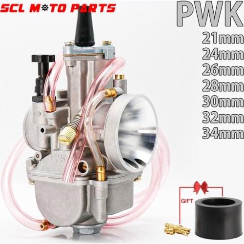 ALconstar-Motorcycle Carburetor Universal For PWK 21 24 26 28 30 32 34 2T 4T For Keihin Koso PWK With Power 75cc-250cc