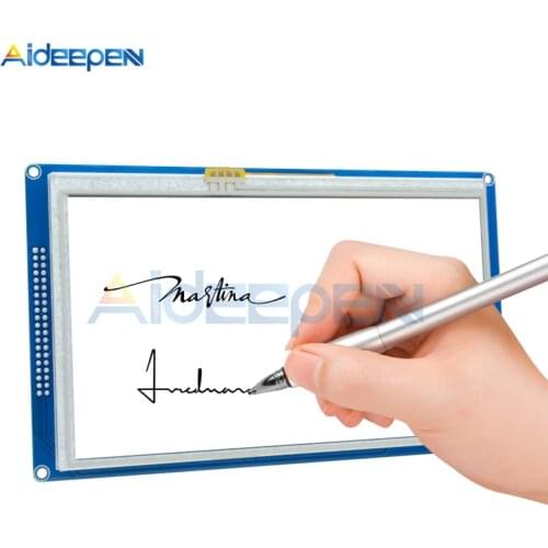 7" 7.0" Inch TFT LCD Display 800x480 SSD1963 Touch Panel Screen PWM LED Backlight Controller Module For Arduino 51/AVR/STM32