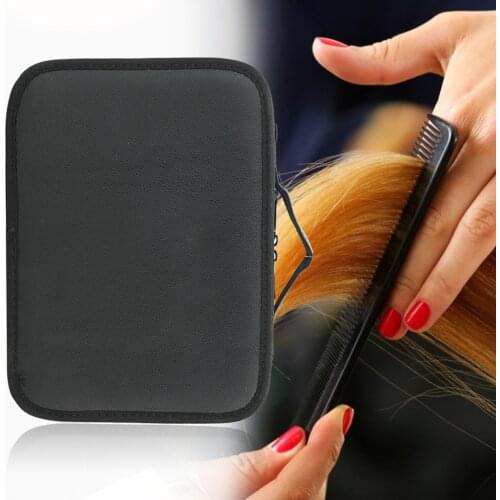 1 Pcs Professional Barbershop Hair Salon Hairdresser Accessory Waterproof PU Leather Hairdressing Tool Storage Organizer Handbag