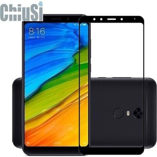 25 Pcs/Lot Full Coverage Screen Protector For Xiaomi Redmi 5 5 Plus 9H Tempered Glass Protective Film For Redmi Note 5 Global