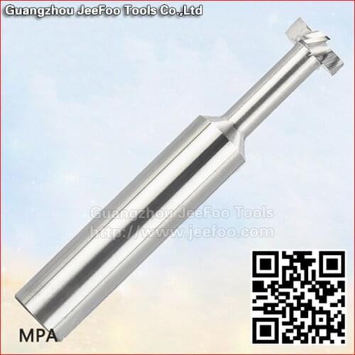 4 6 8 10 12mm Shank T Type Slotting Milling Cutter Bits Bearings Woodworking tools Overall Alloy Tungsten Steel Grooving Router