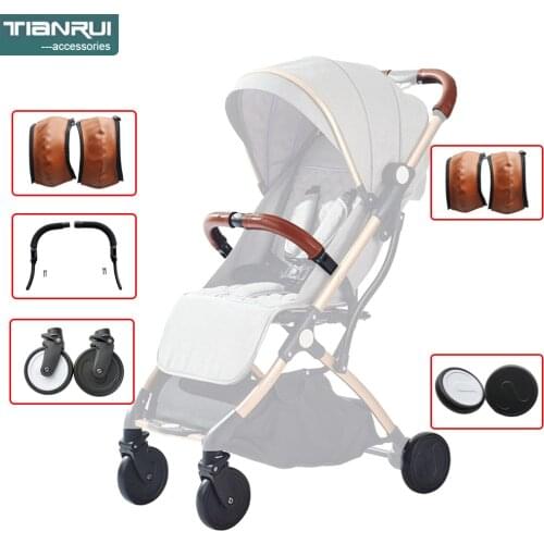 Tianrui Stroller Accessories Trolley Wheels Handle Leather Cover Armrest Tyre Cover Baby Trolley Accessories