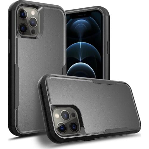 For iphone 11 12 Pro Max 12 Mini Case Shockproof Hybrid Armor Hard PC TPU 2 in1 Phone Case for iphone 6 6S 7 8 Plus X XR XS Max