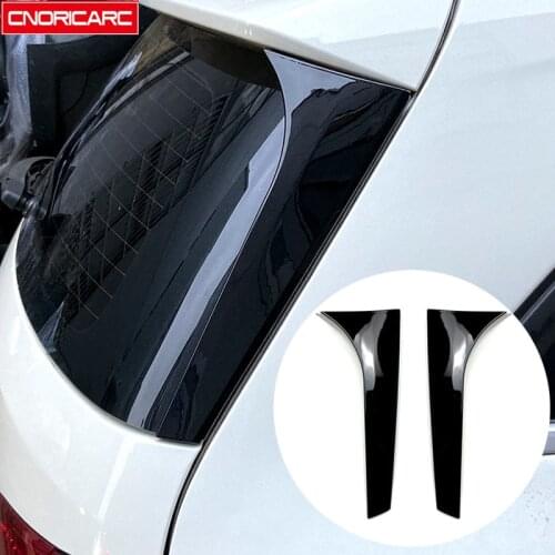 Black Car Flank Tail Spoiler Decoration Cover Trim For Mercedes Benz B Class W246 B180 200 2012-18 Exterior Styling Accessories