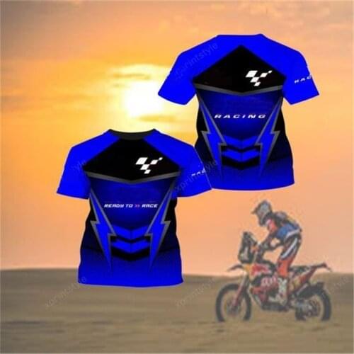 Summer T-Shirt Moto Gp For KTM Red Color Bull Factory Racing Team Motorcycle Motocross Riding Bike Off-road Team Jersey