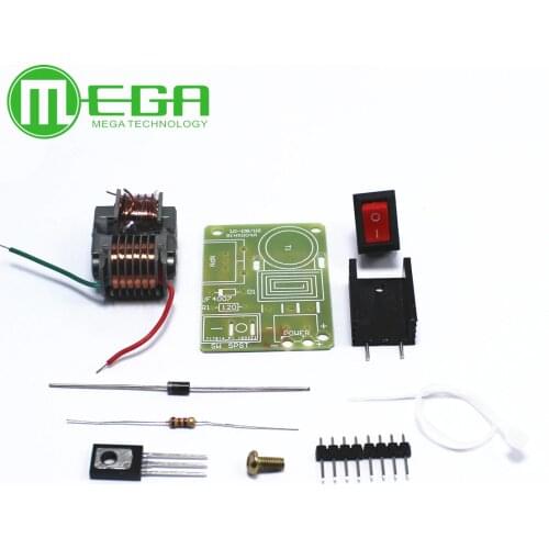 15KV High Frequency DC Voltage Arc Ignition Generator Inverter Boost Step Up 18650 DIY Kit U Core Transformer Suite 3.7V