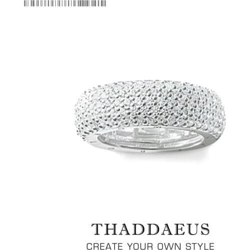 White CZ Pave Band Ring,Europe Style Glam Fashion Good Jewerly For Girls Women,2017 Gift In 925 Sterling Silver,Super Deals