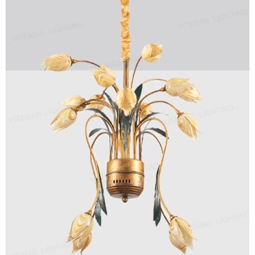 Creative glazed lanterns living room stairs aisle mirror headlight pastoral princess bedroom personality wall lamp