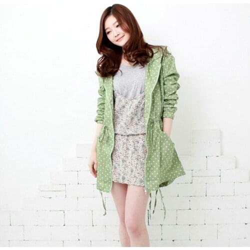 Fashion Dot Print Women Raincoat With Hood Outdoor Rainwear Waterproof Rain Coat Bikecycle Rain Jacket Poncho With Free Handbag