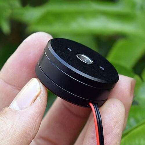 DC 20V-24V NdFeB Strong Magnetic PTZ Motor 2804 3-phase Brushless Motor Micro Hollow Shaft 360 Degrees for Handheld Camera UAV