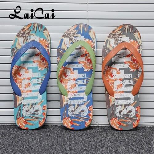 2021 Summer New Beach Flip-Flops Casual Mens Flip-Flops Outdoor Comfortable Beach Flip-Flops Non-slip Flash Sandals