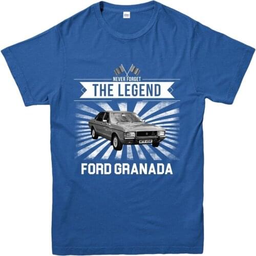 New Unisex T Shirt Custom Printed Personalized T-Shirts Granada T-Shirt, Never Forgot The Legends Cars Custom Printed T Shirts