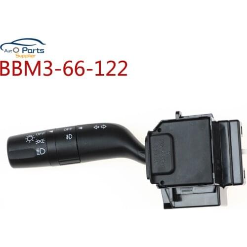 For Mazda 3 2010-2013 Headlight Head Light Lamp Column Switch Car Auto Parts BBM366122 BBM3-66-122 lamp steering column