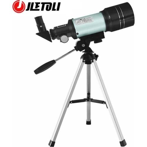 JLETOLI Professional Astronomy Telescope with Tripod Night Vision Monocular Telescope Observable Moon Beginner Level Telescope
