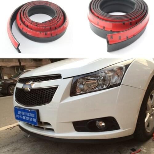 Lyudmila For Hyundai Coupe Tiburon Tuscani Genesis Car Front Rubber Bumper Splitter Protection Lip Body Edge Protection LIPS