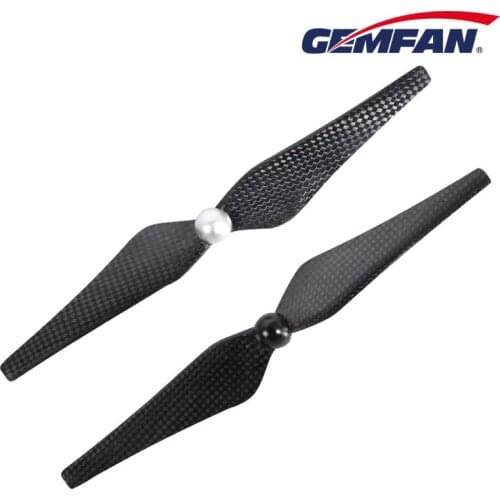 Gemfan 9450 Self Lock Props for DJI Phantom 3 2 Vision Carbon Fiber DJI Propeller CW CCW FPV Quadcopter 2 Pair
