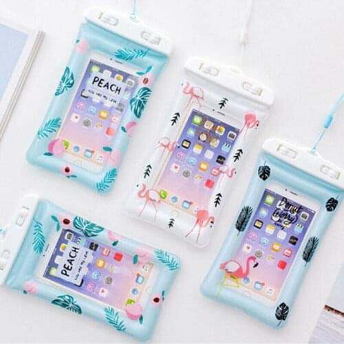 2019 Women Men Summer Universal Waterproof Underwater Swim Pouch Dry Bag Case Cover For Cell Phone Mobile