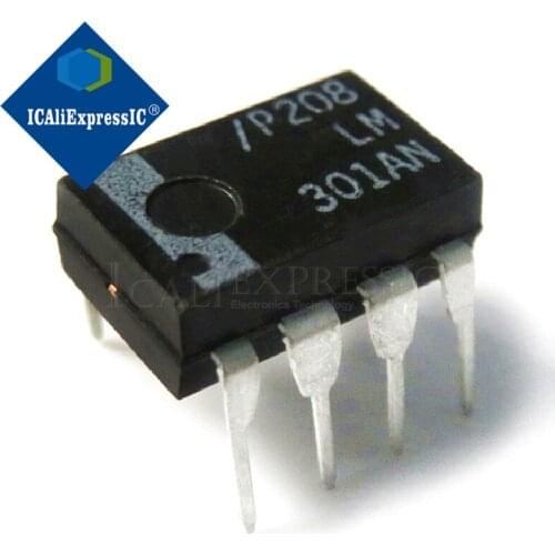 10PCS LM301AN LM301 DIP8 DIP Operational Amplifiers LM301A new original In Stock