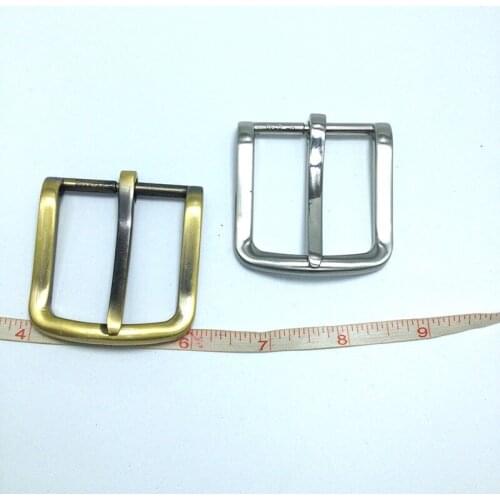 40mm Simplicity Metal Square Buckle Closure Fastening Silver