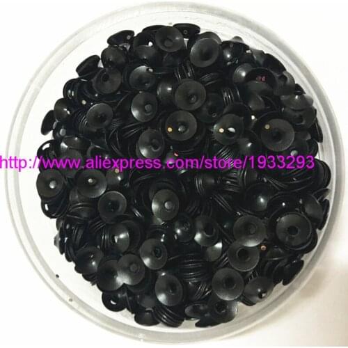 50g(3000pcs) 6mm CUP Matt Black color Funnel Shape round loose sequins Paillette sewing Wedding craft good quality