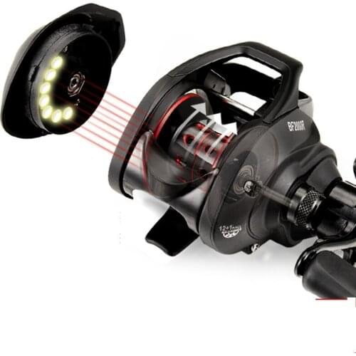 7.2:1 Baitcast Fishing Reel 18 Bearing Distant Wheel Left-handed Right-handed 2000s Bait Casting Fishing Wheel Carrete De Pesca