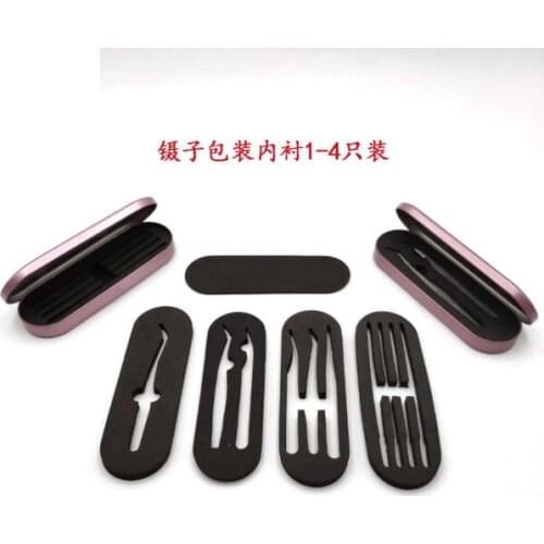 By dhl 200pcs Storage Box for Eyelash Extension Tweezers Organizer Case Eyelashes Eyeliner Pencil Case Organizer MakeupTools new