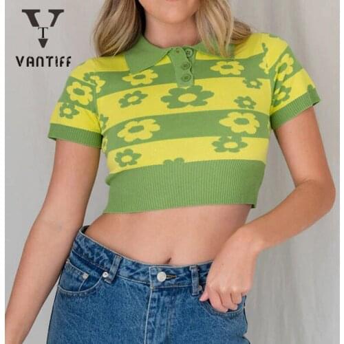 Palace Retro Bodycon Crop Tops Gothic Harajuku Zipper Short Sleeve Slim Tshirt Fashion Girl Top Womens Spring Pullover T-shirt