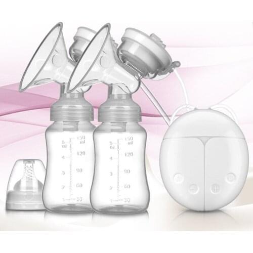 Double Bilateral Electric Breast Pump Automatic Powerful Nipple Suction Milk Baby Milk Bottle Baby Breastfeeding Accessories
