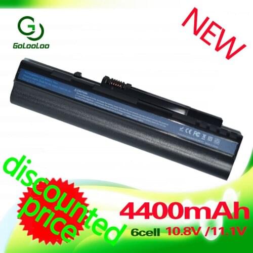 Golooloo 4400MaH Battery for Acer Aspire One ZG5 A110 A150 D210 D150 UM08A32 UM08A31 UM08A51 UM08A52 UM08A71 UM08A72 UM08A73