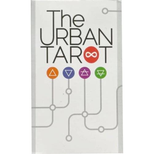 78 pcs The Urban Tarot Cards Deck Card Games English Version Divination Fate Board Game Cards Party Game