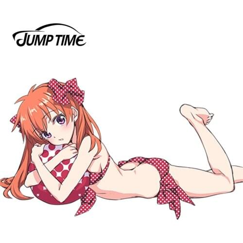 JumpTime 13cm x 7.6cm Japanese Anime Gekkan Shoujo Nozaki kun Cartoon Car Styling Vehicle Creative Car Sticker Accessories