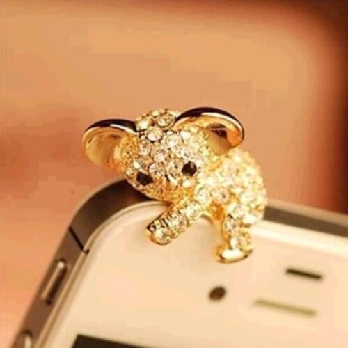 Koala Hot Sales Cute Dust Plug 3.5mm Headphones Gadgets Stubs For Iphone 6 5s For Samsung S7 xiaomi Universal Push-button phones