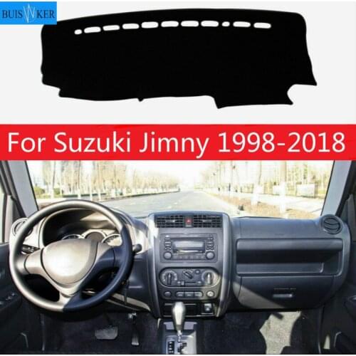 Car Dashboard Cover Dash Mat Dash Pad Carpet For Suzuki Jimny 1998-2018 Sun protection anti - slip anti - uv