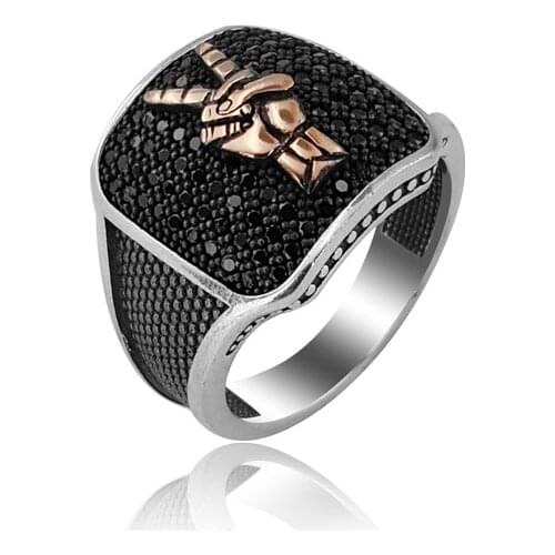 925 Silver Casual Men Ring for Young