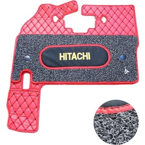 For HITACHI ZX 60/70 ZAX-3-5-6 200-3 120-6 200-6 Excavator Cab Floor Mat Excavator Parts